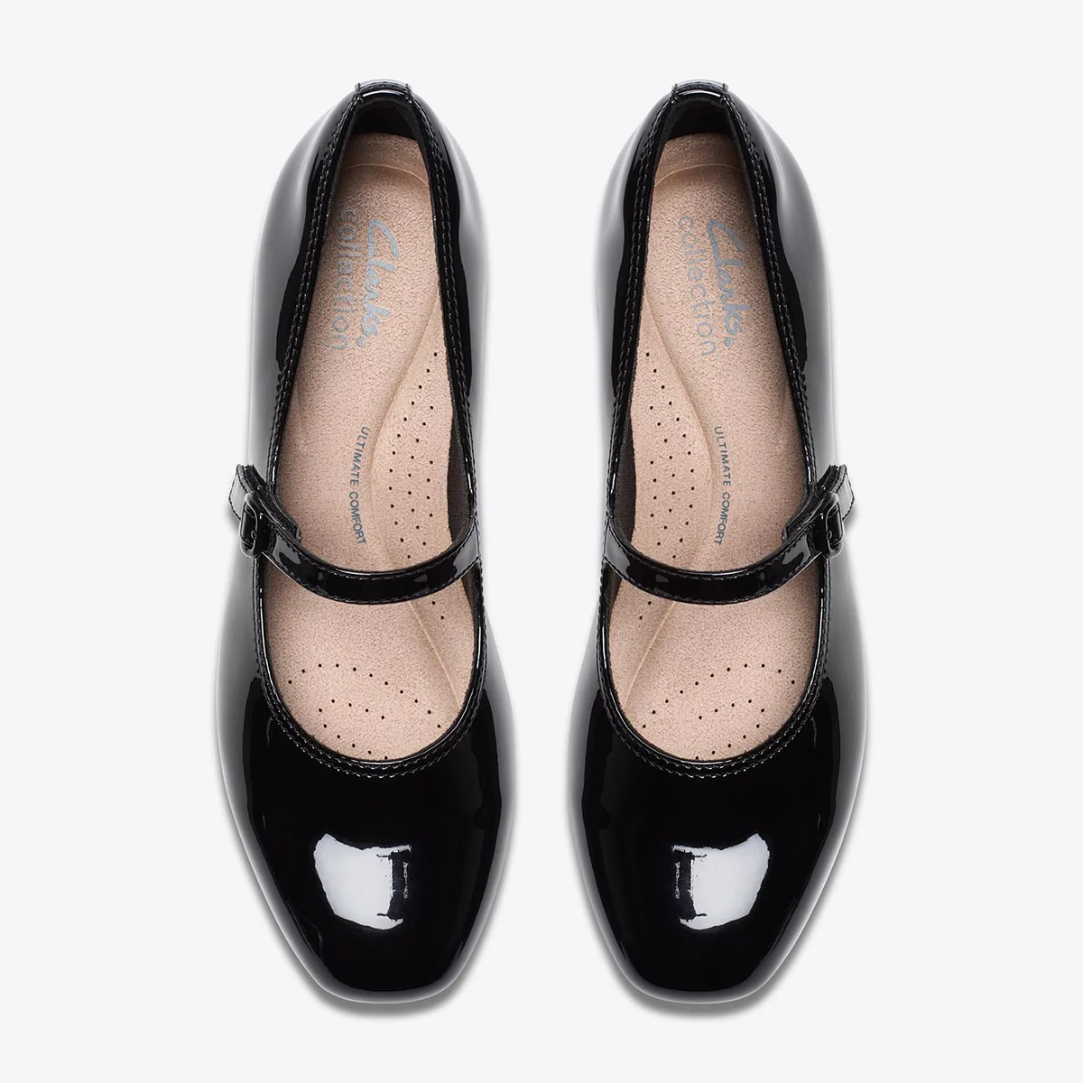 Clarks Women's Iridessa Rae in Black Patent - Image 6
