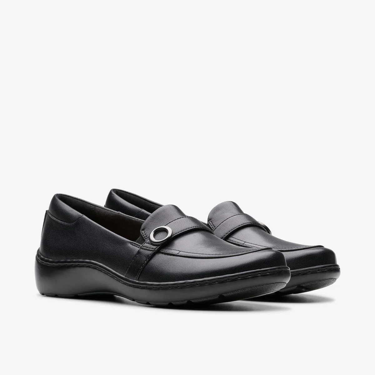 Clarks Cora Amanda Women's Loafer in Black - Image 4