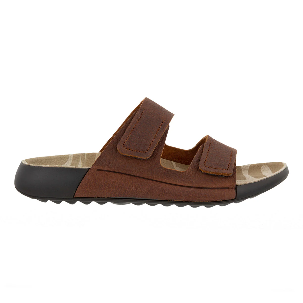 Cozmo Women's Leather Two Strap Sandal - Image 2