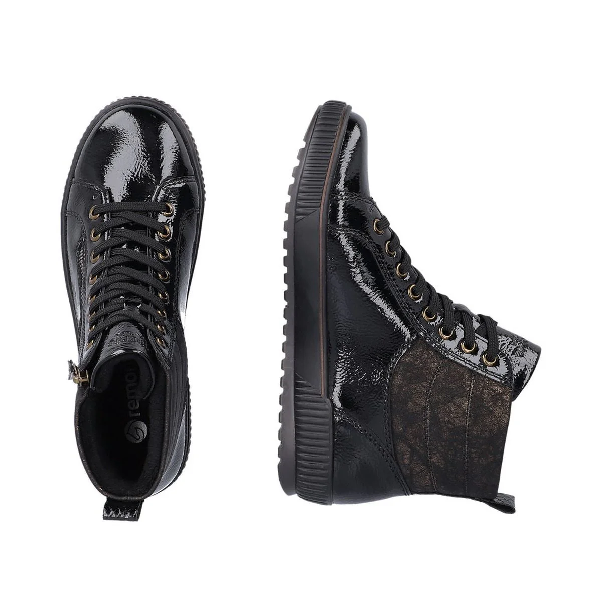 Remonte Crash D0775 Women's Lace Up Boots - Image 3