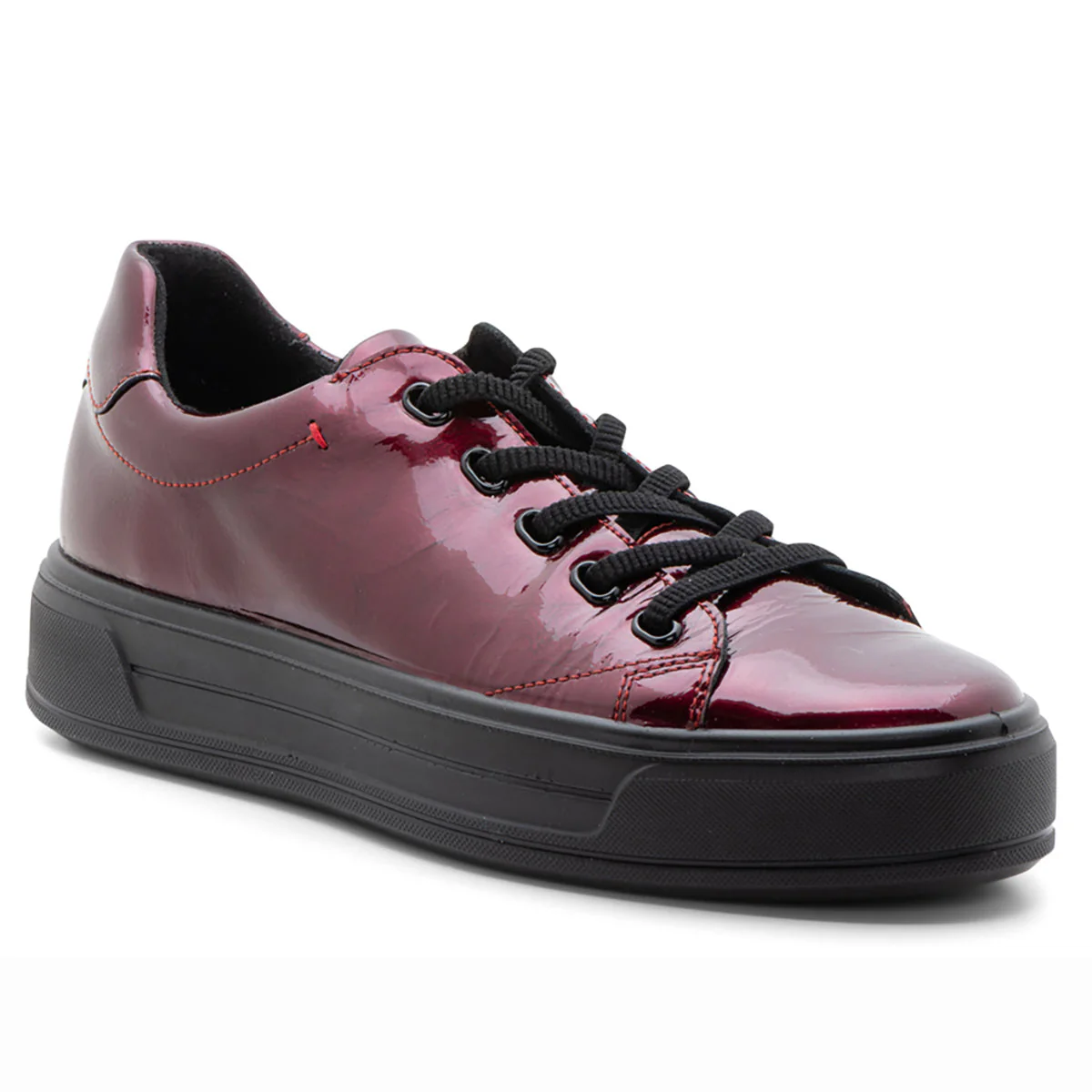 ARA Crystal Patent Leather Slip On Sneaker for Women