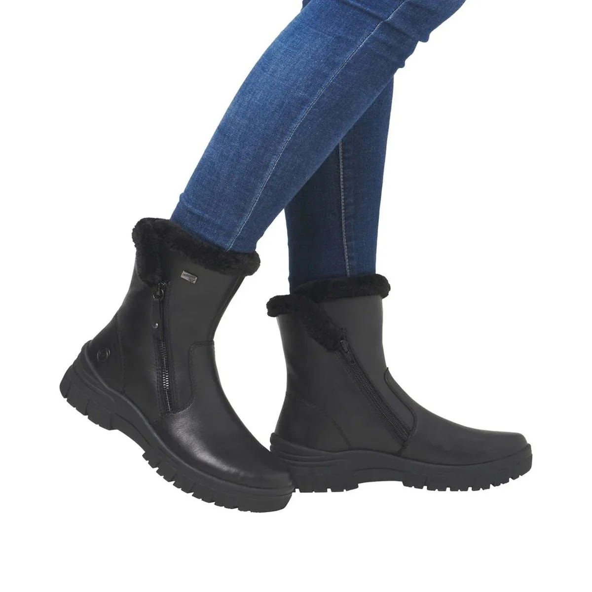 Remonte D0E78 Women's Zip Winter Boot - Image 4
