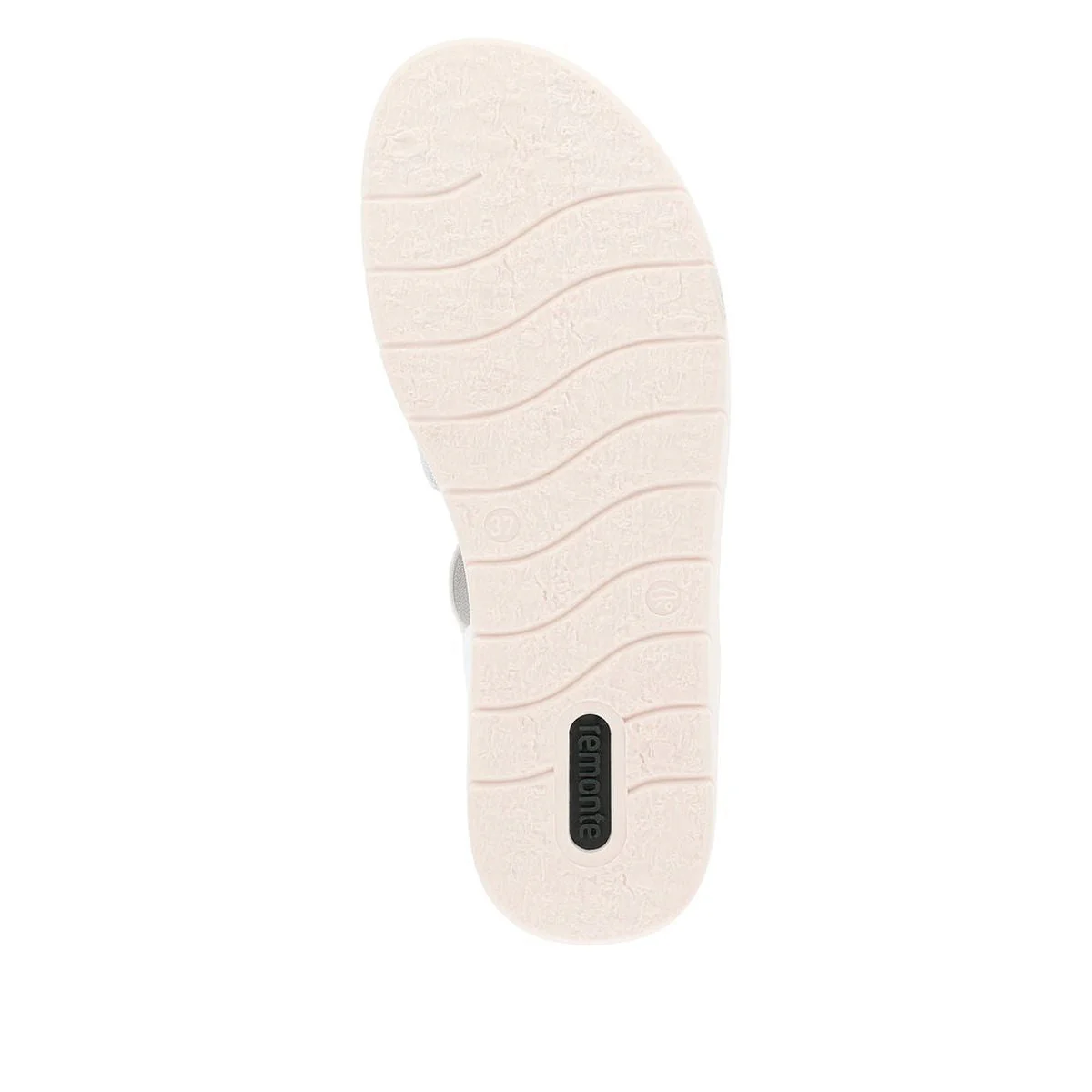 Remonte D2073 Women's White Strap Sandals - Image 4