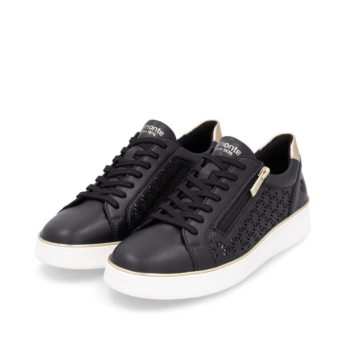Remonte D2E00 Women's Side Zip Sneaker - Image 4