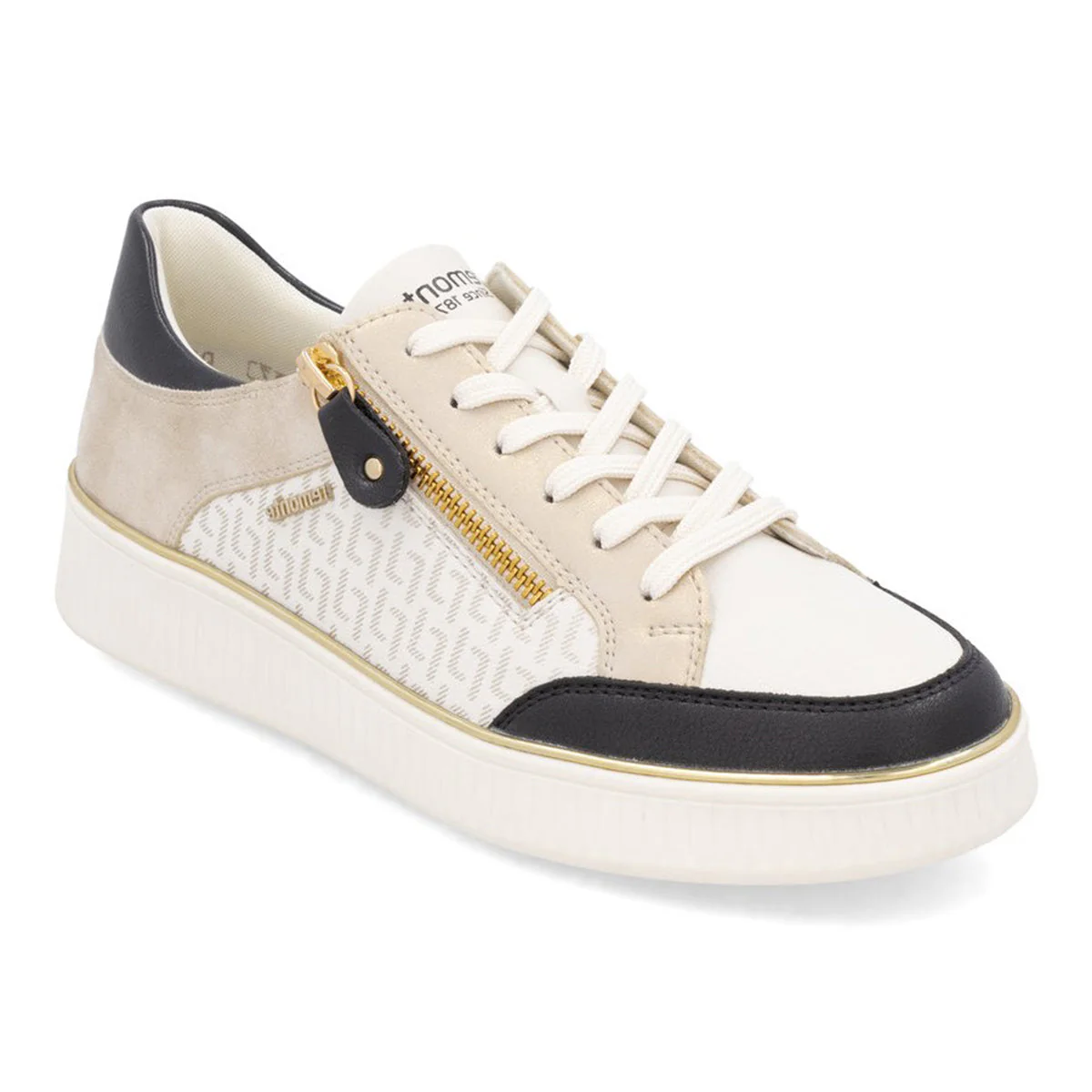 Remonte D2E04Women's Side Zip Sneaker