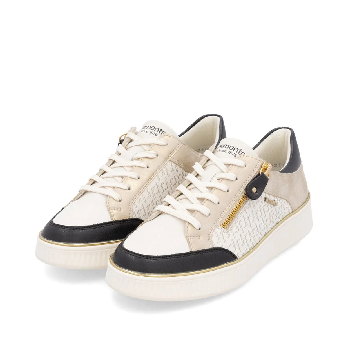 Remonte D2E04Women's Side Zip Sneaker - Image 5