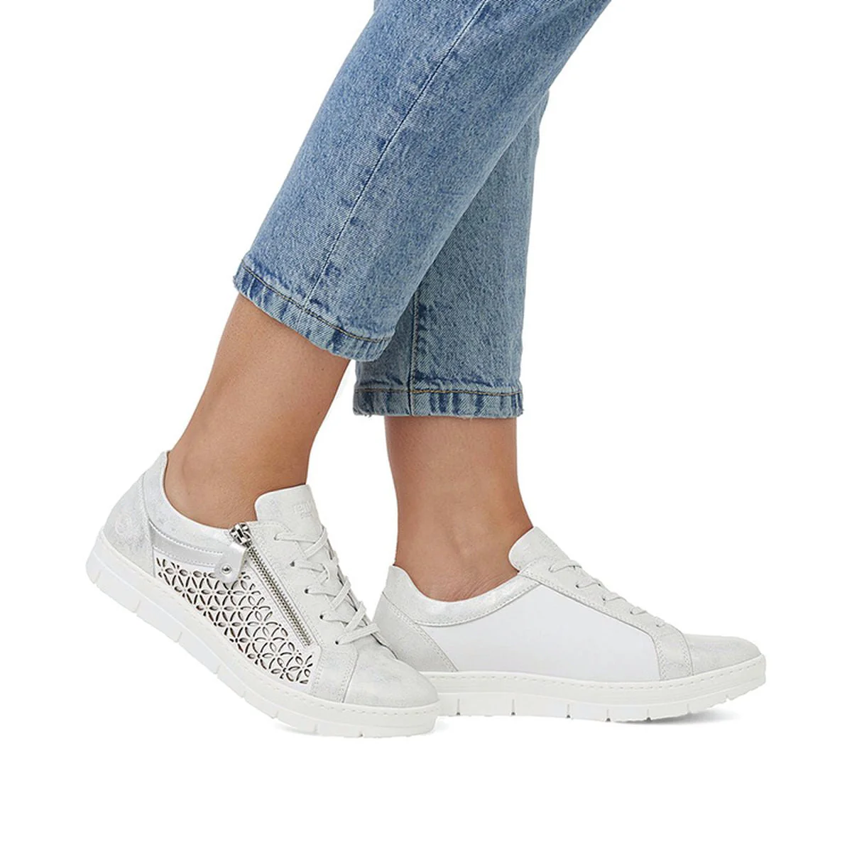 Remonte D5830 Women's Lace Up Sneakers - Image 5