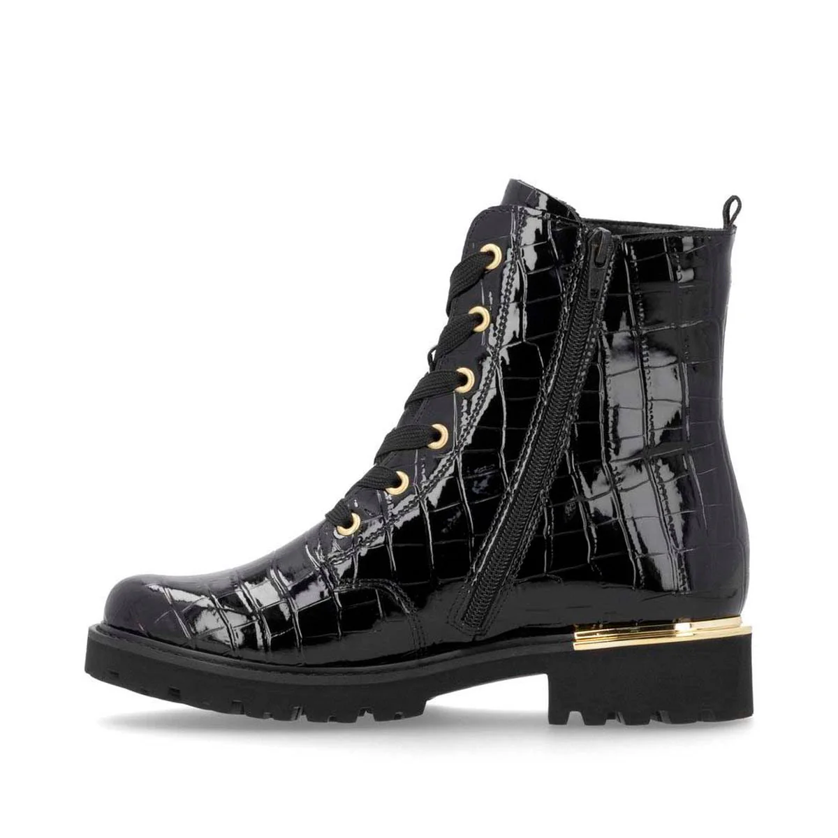 Remonte D8683 Patent Women's Ankle Boots - Image 2