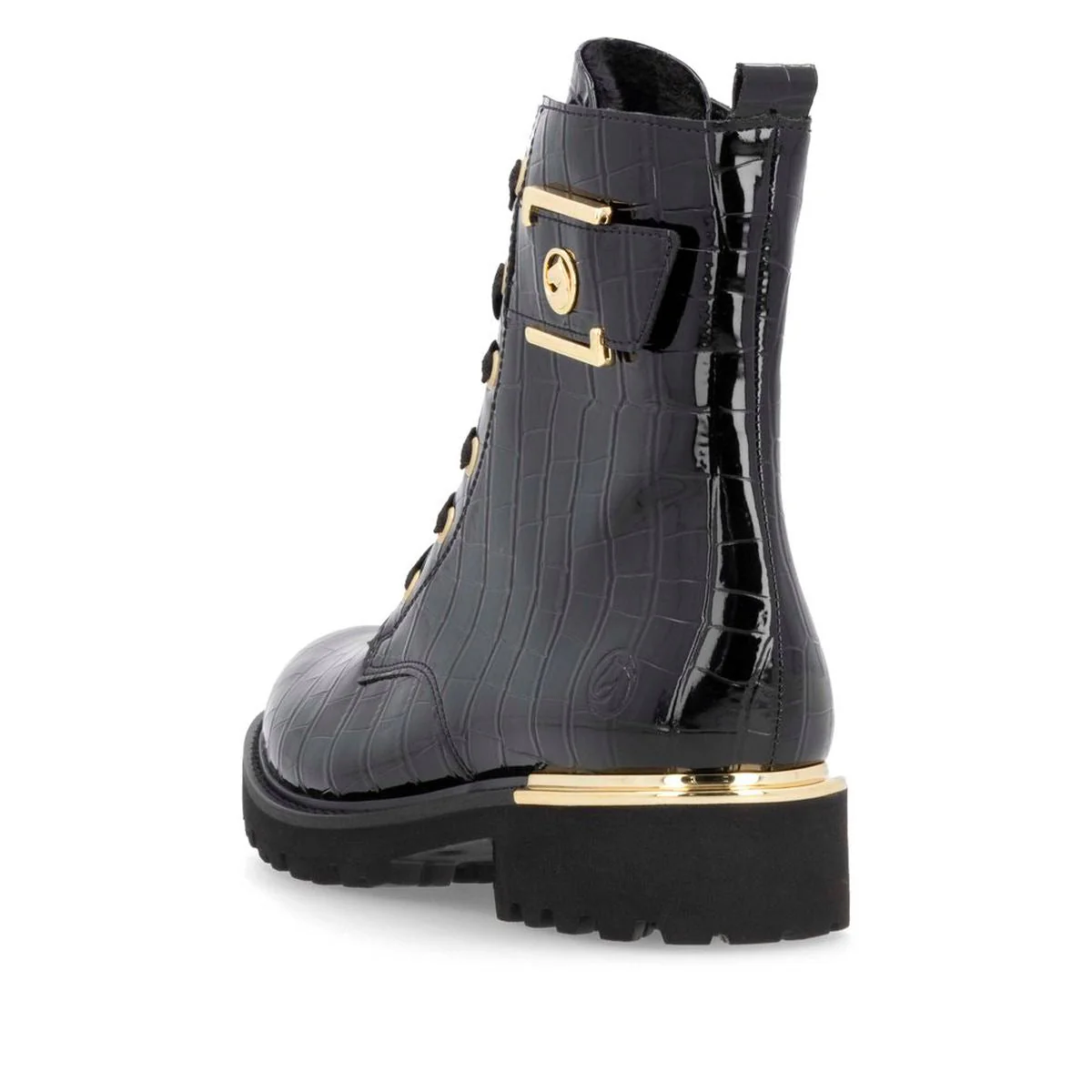 Remonte D8683 Patent Women's Ankle Boots - Image 3