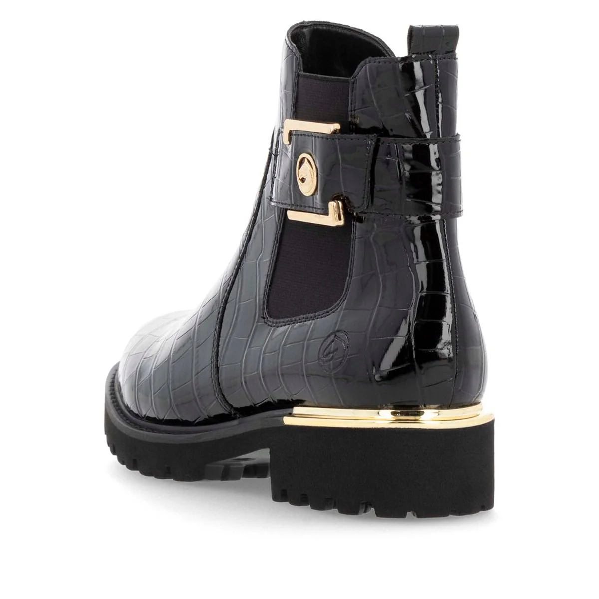 Remonte D8684 Women's Patent Ankle Boots - Image 3