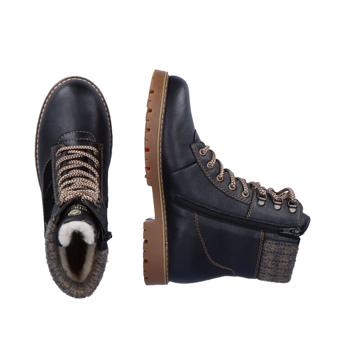 Remonte D9378 Women's Lace Up Boots - Image 5