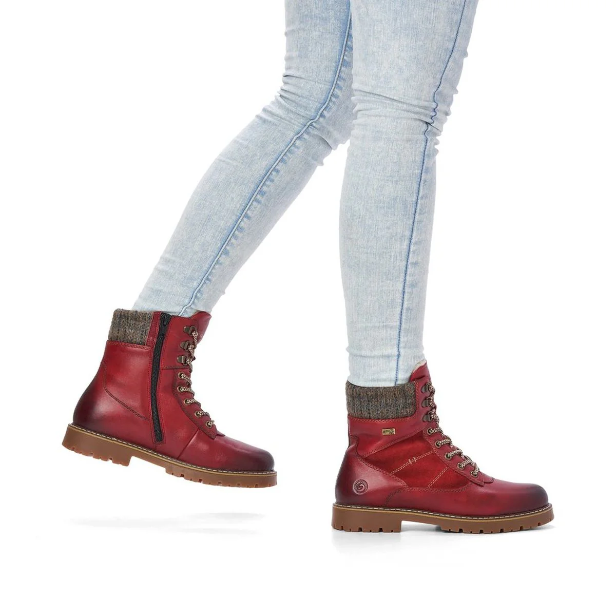 Remonte D9378 Women's Lace Up Boots - Image 6