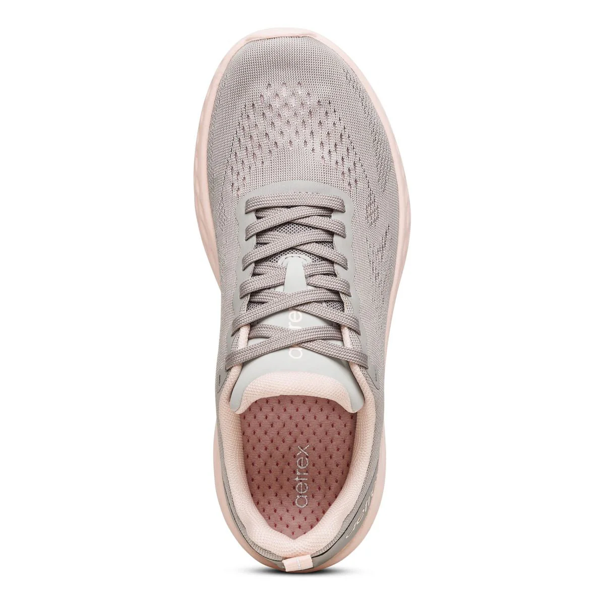 Aetrex Danika Women's Arch Support Sneaker – Taupe - Image 5
