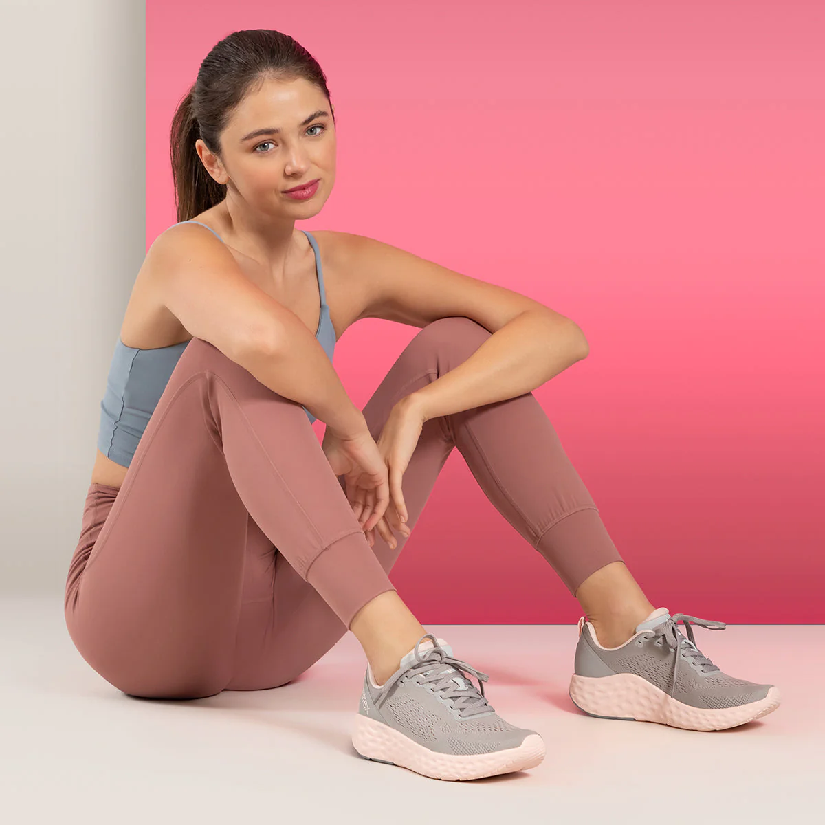 Aetrex Danika Women's Arch Support Sneaker – Taupe - Image 6