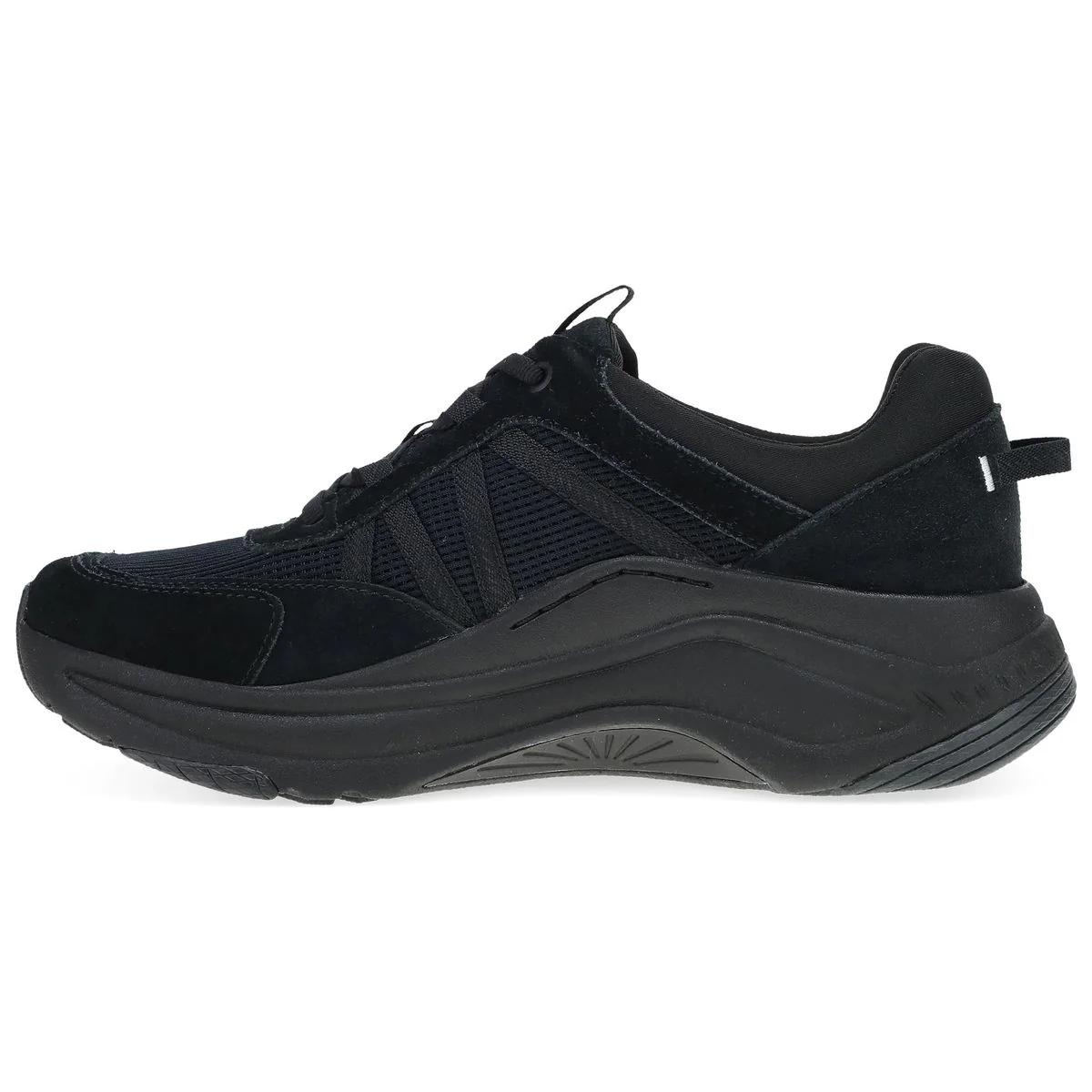 Dansko Poppy Women's Walking Sneaker in Black - Image 2