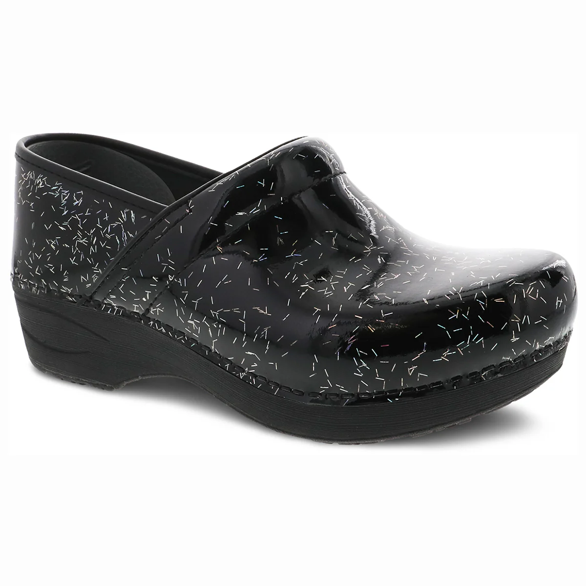 Dansko XP 2.0 Women's Rainbow Fleck Patent Leather Clog