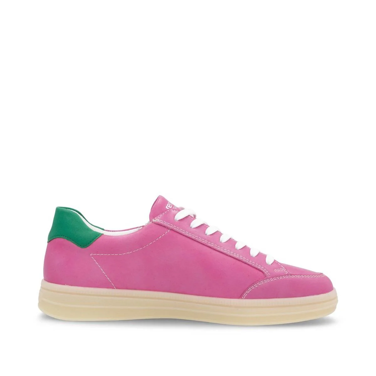 Remonte Elizabeth Hurley Women's Side Zip Sneaker in Fuchsia - Image 2
