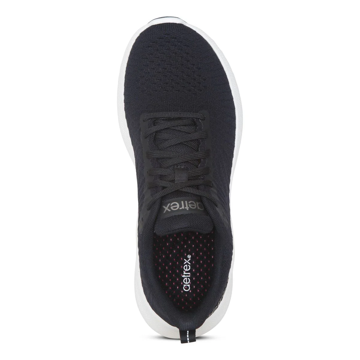 Aetrex Emery Women's Arch Support Sneaker – Black - Image 5