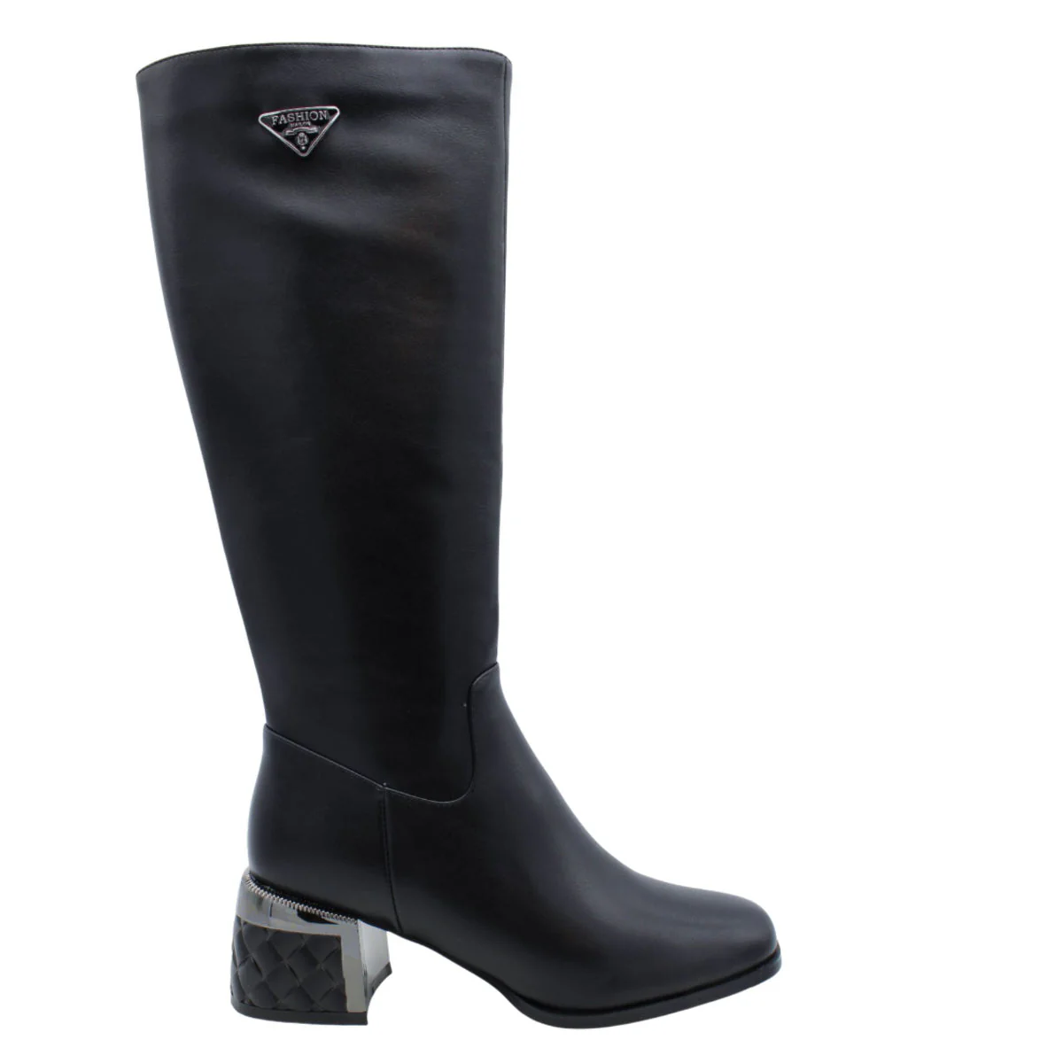 #F7007 Side Zip High Boots