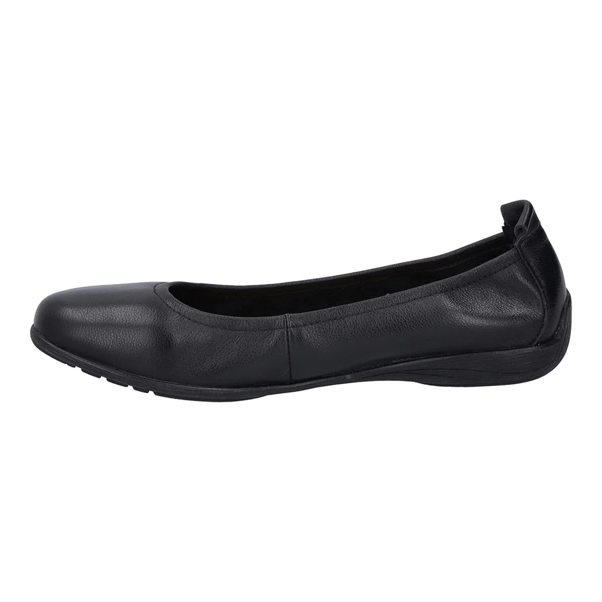 Josef Seibel Fenja 01 Women's Leather Ballerina in Black - Image 3