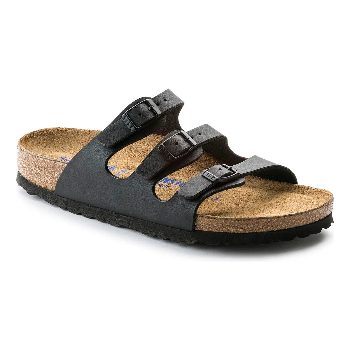 Birkenstock Florida Soft Footbed Birko-Flor – Black