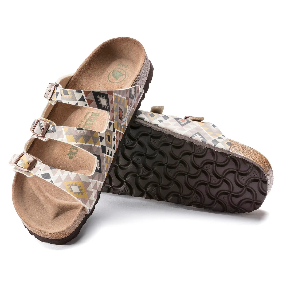 Birkenstock Florida Vegan Birko-Flor – Taupe - Image 2