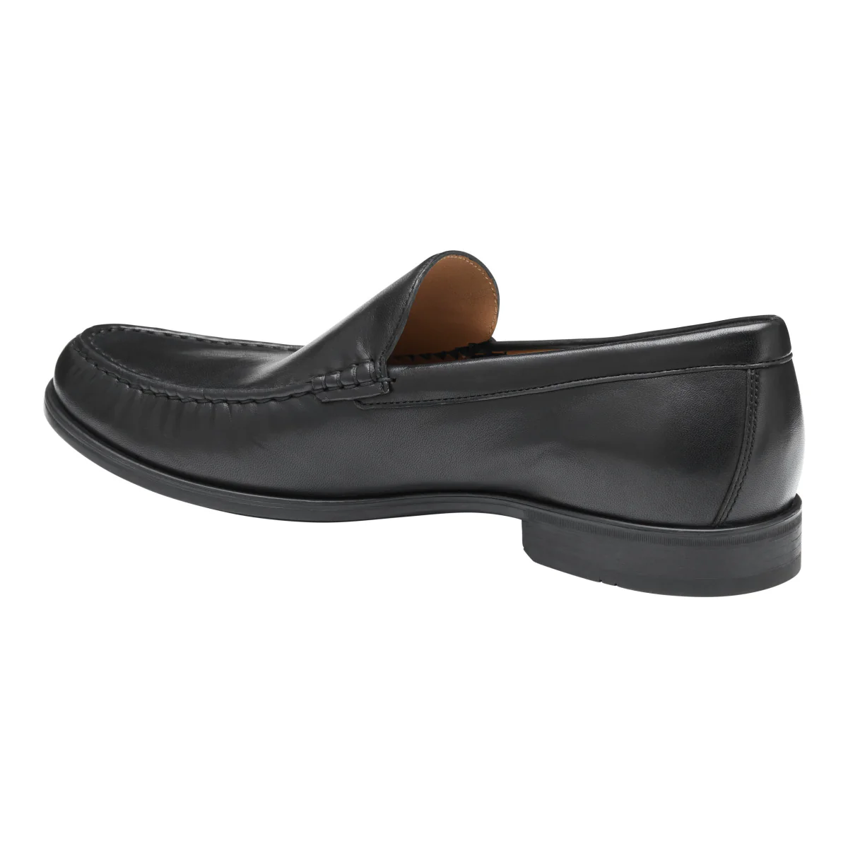 Johnston & Murphy Harrison Men's Mocassin Dress Slip-on in Black - Image 4