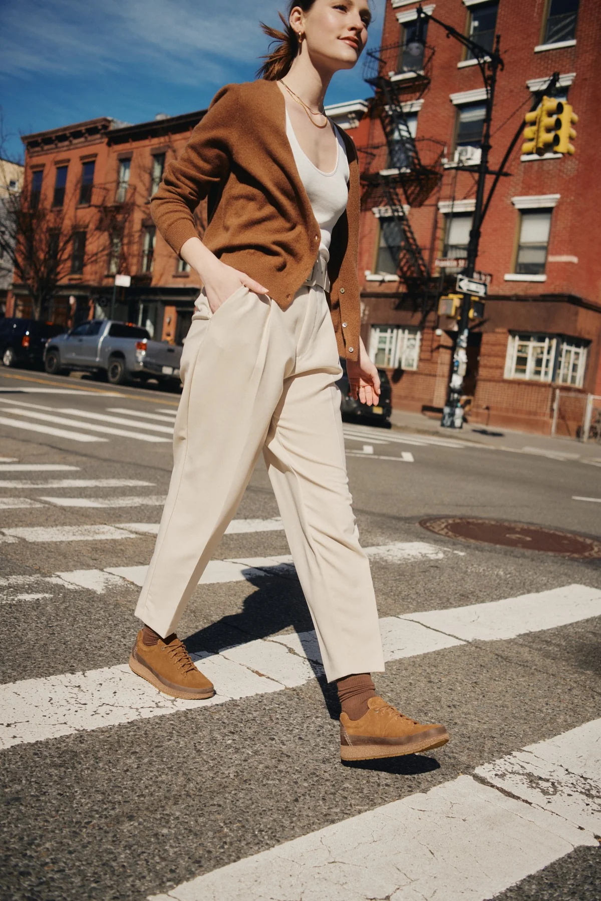 Birkenstock Honnef Suede – Taupe - Image 4
