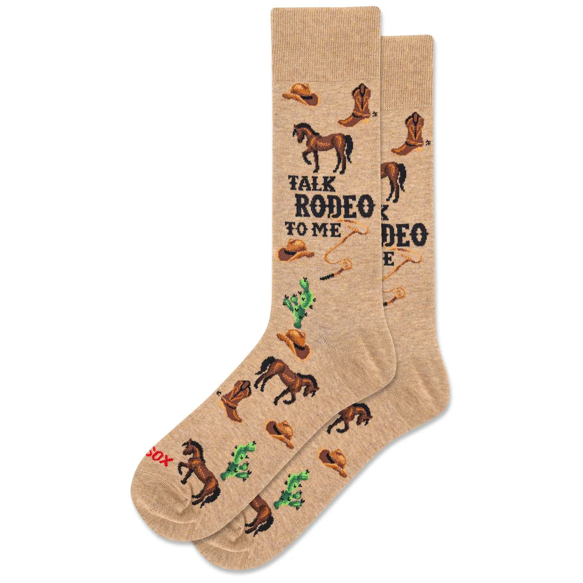 Hotsox Men's Talk Rodeo To Me Socks