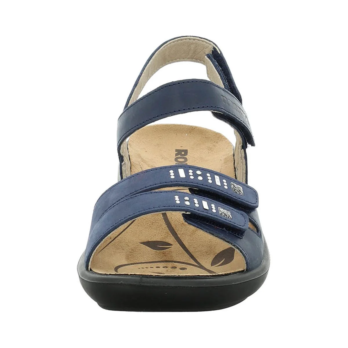 Romika Ibiza 86 Women's Velcro Sandal in Blue - Image 4