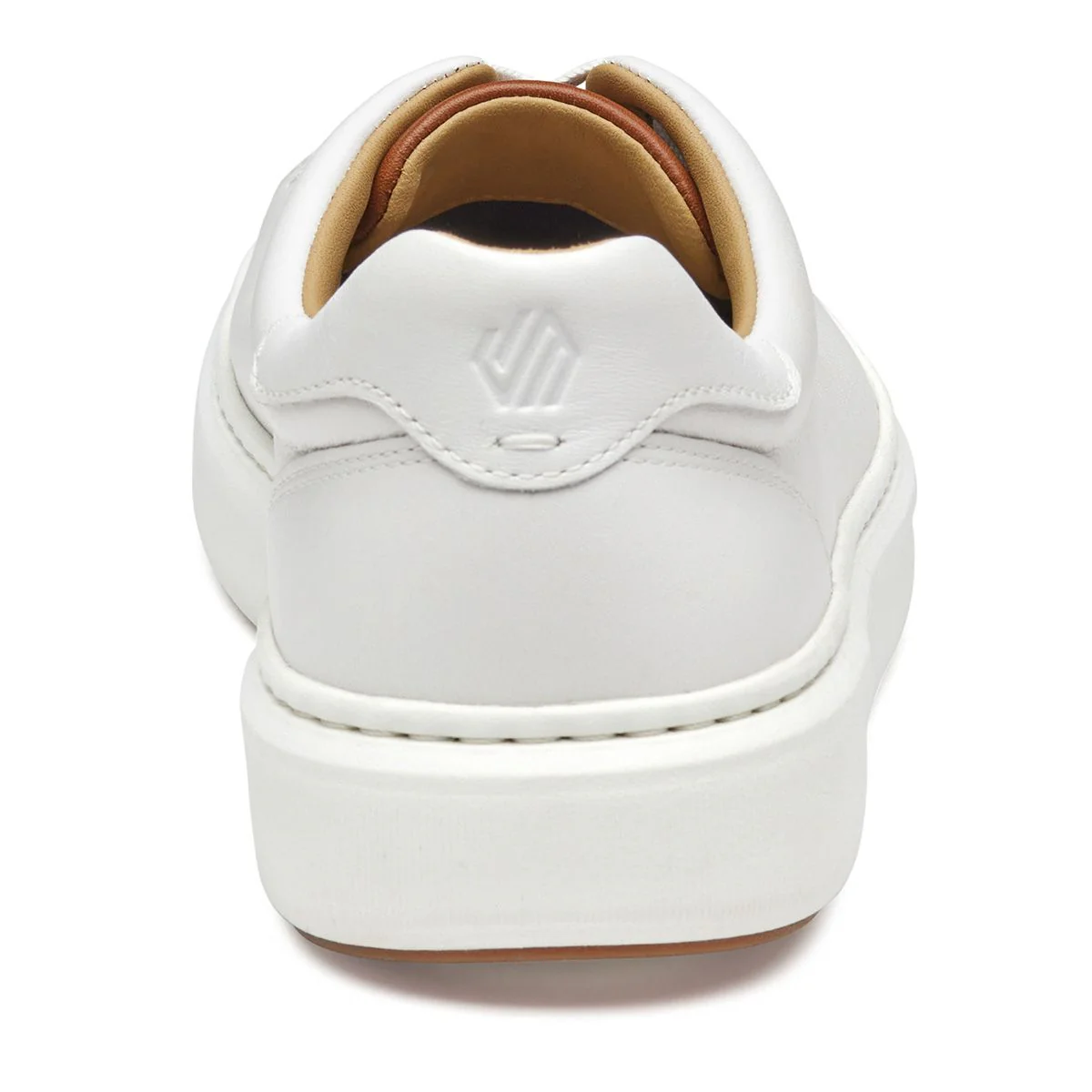 Johnston & Murphy Anders Lace-To-Toe Men's Sneaker in White - Image 6