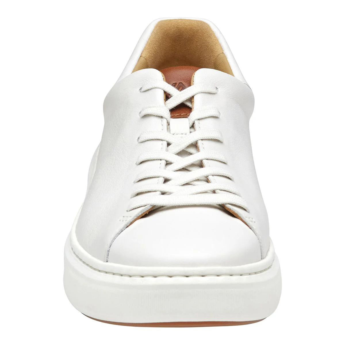 Johnston & Murphy Anders Lace-To-Toe Men's Sneaker in White - Image 7