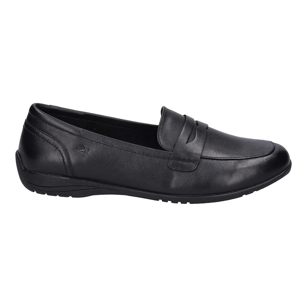 Josef Seibel Fenja 22 Women's Slip On Loafer In Black - Image 2