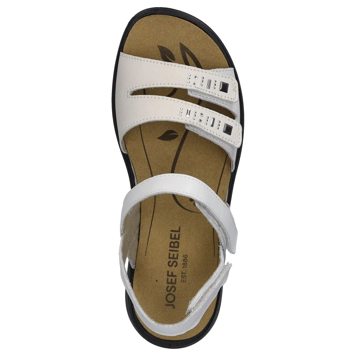 Josef Seibel Ibiza 86 Women's Strap Sandals in White - Image 2