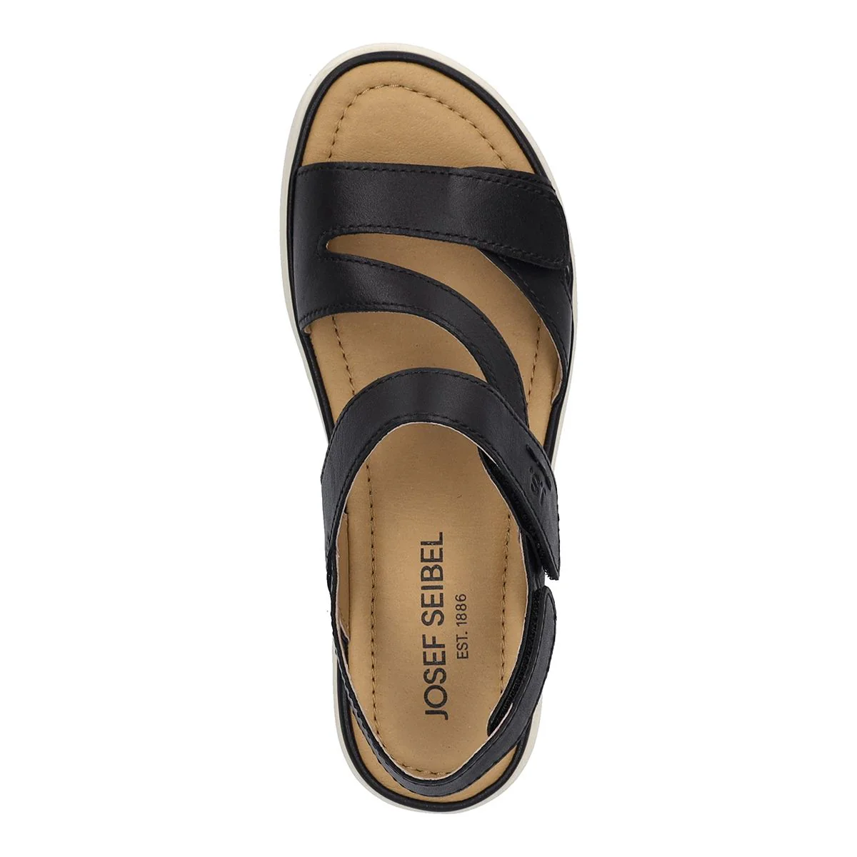 Josef Seibel Sevran 05 Women's Sandal in Black - Image 3