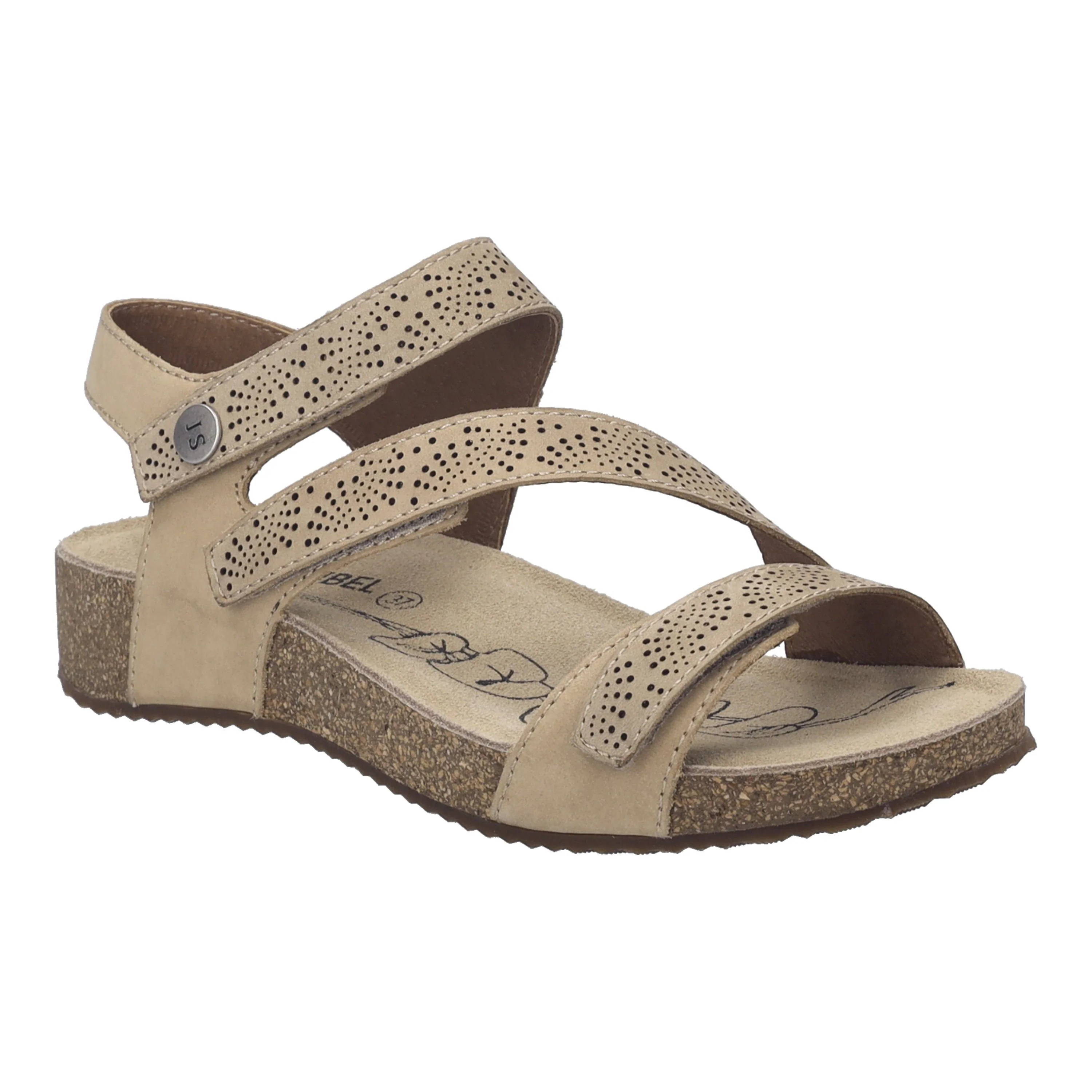 Josef Seibel Tonga 78 Women's Adjustable Sandals in Beige