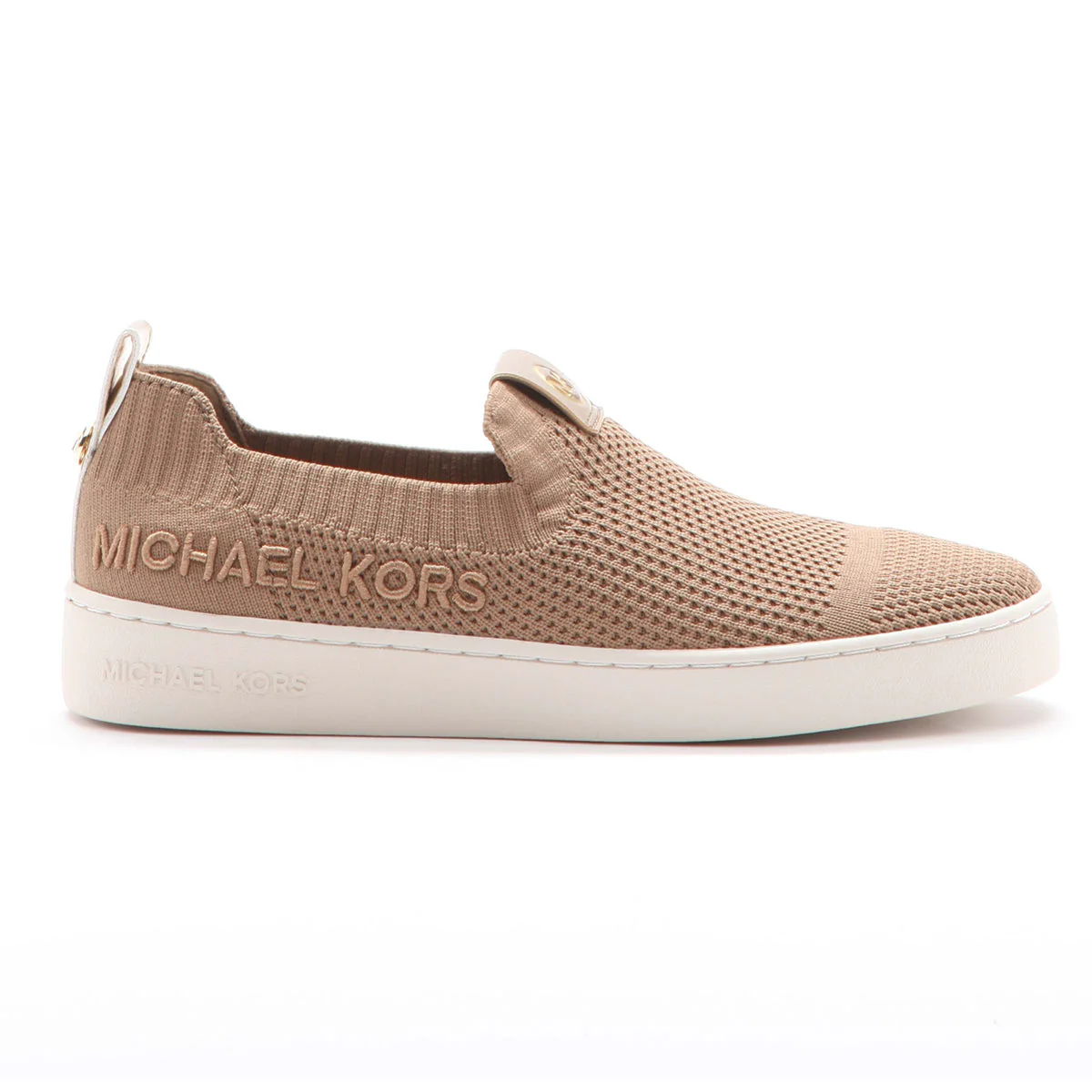 Michael Kors Juno Knit Slip On Shoe in Husk - Image 5