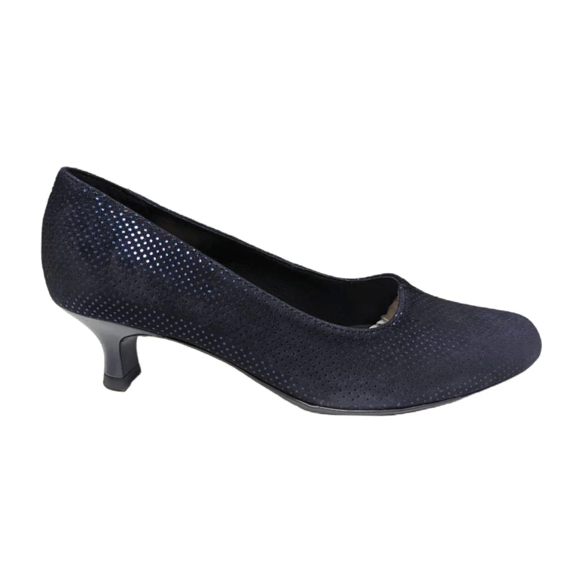 Ara 41409-82 Kit Women's Kitten Heel Pump Blue - Image 2