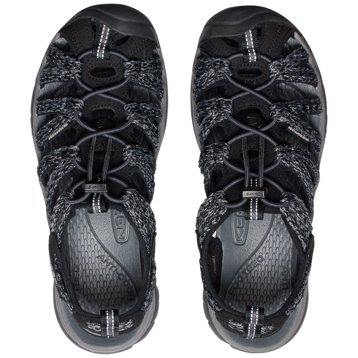 Keen Women’s Whisper Sandal in Black Grey - Image 7