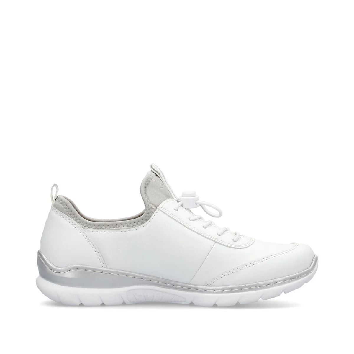 L3259 White Slip ON Shoe - Image 2