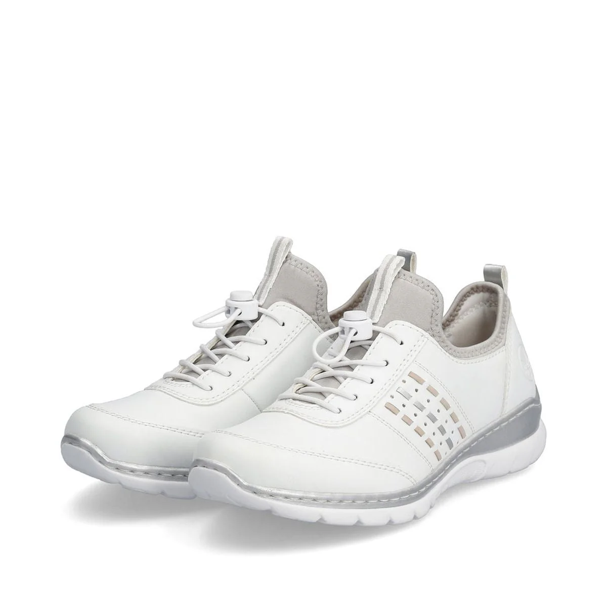 L3259 White Slip ON Shoe - Image 5