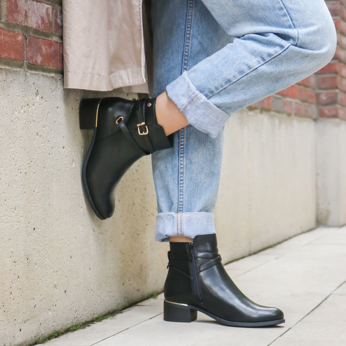 Lady Comfort Ava 01 Fashion Boot in Black - Image 6