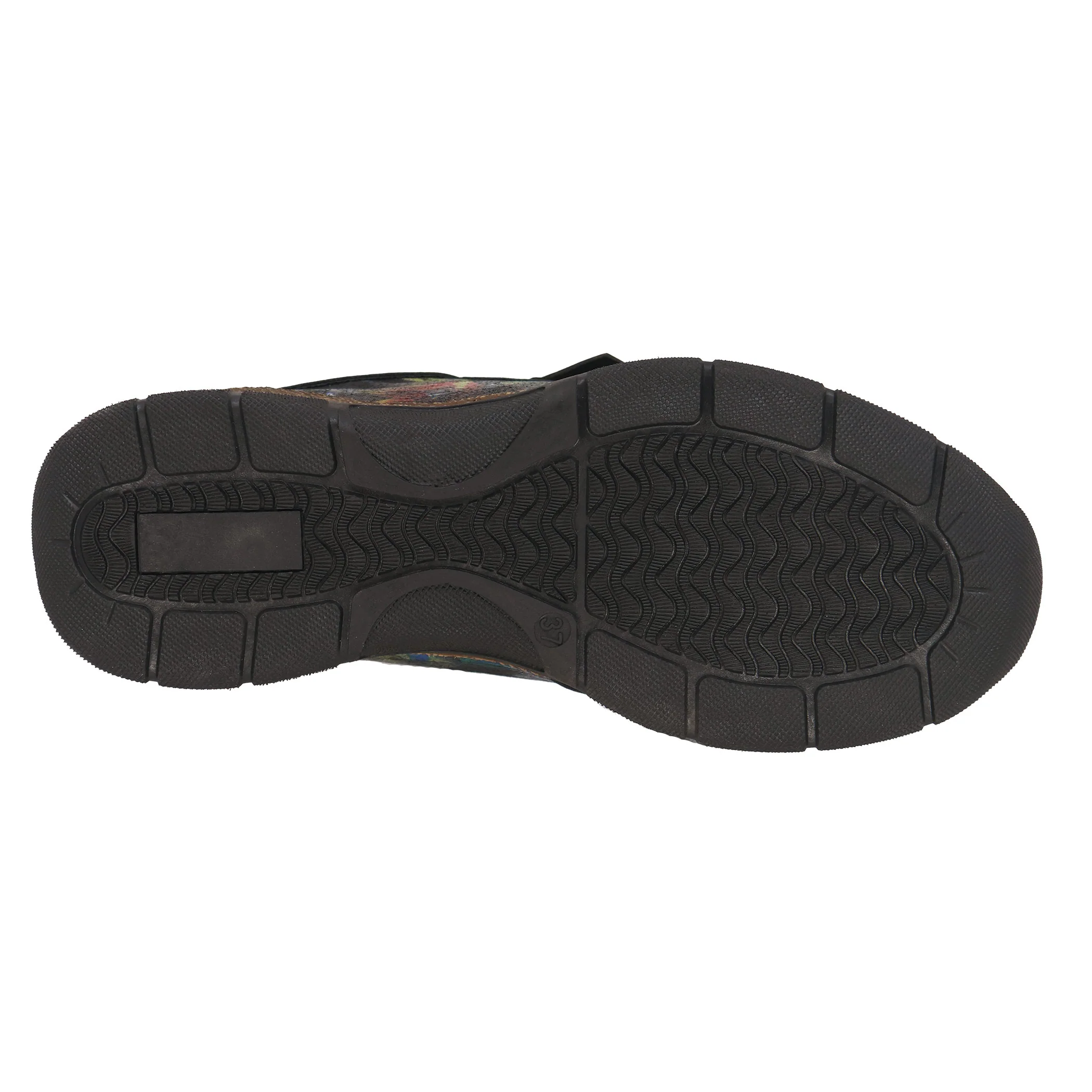Lady Comfort Mila 01 Women's Shoe in Black Pattern - Image 5