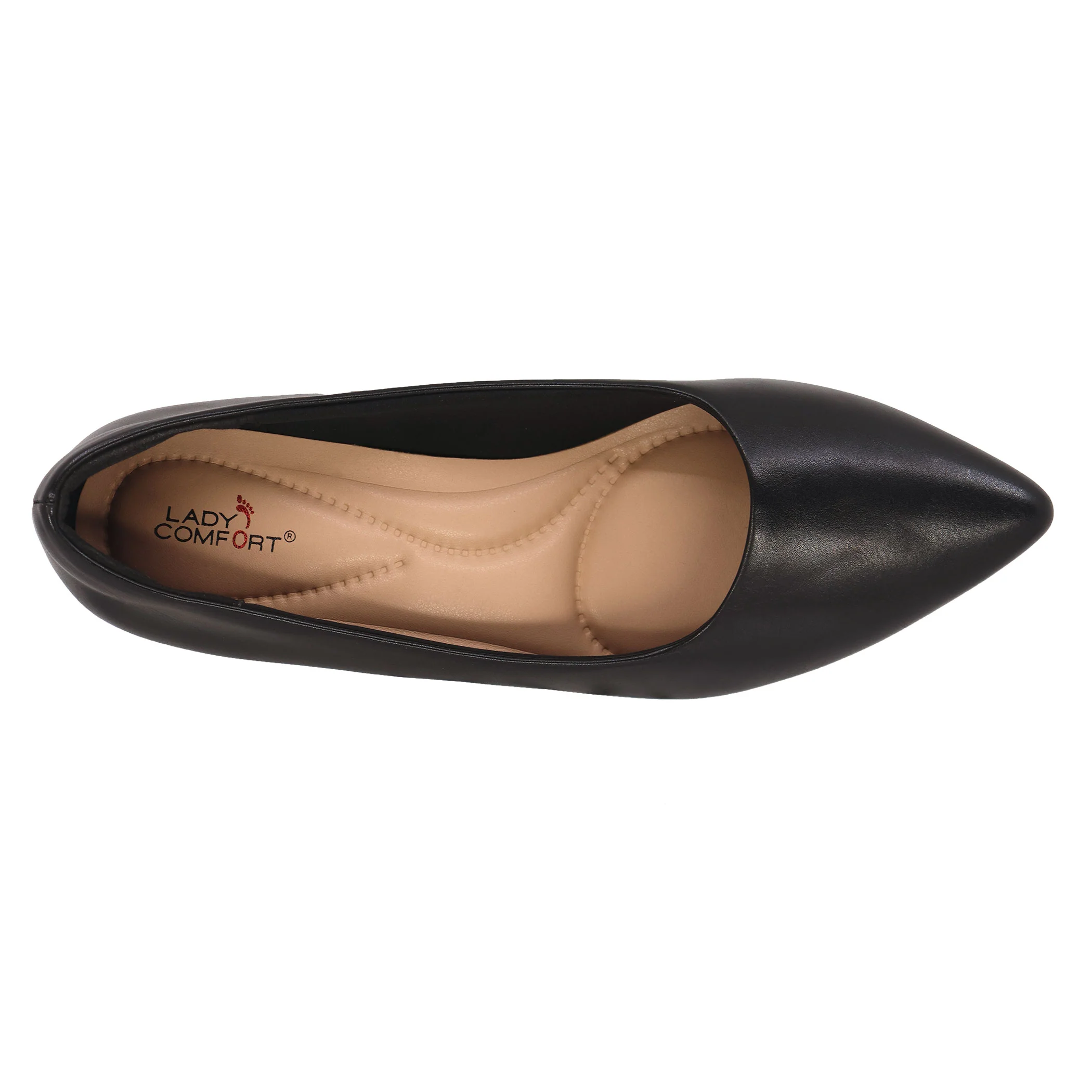 Lady Comfort Nicole 01 Dress Shoe in Black - Image 4