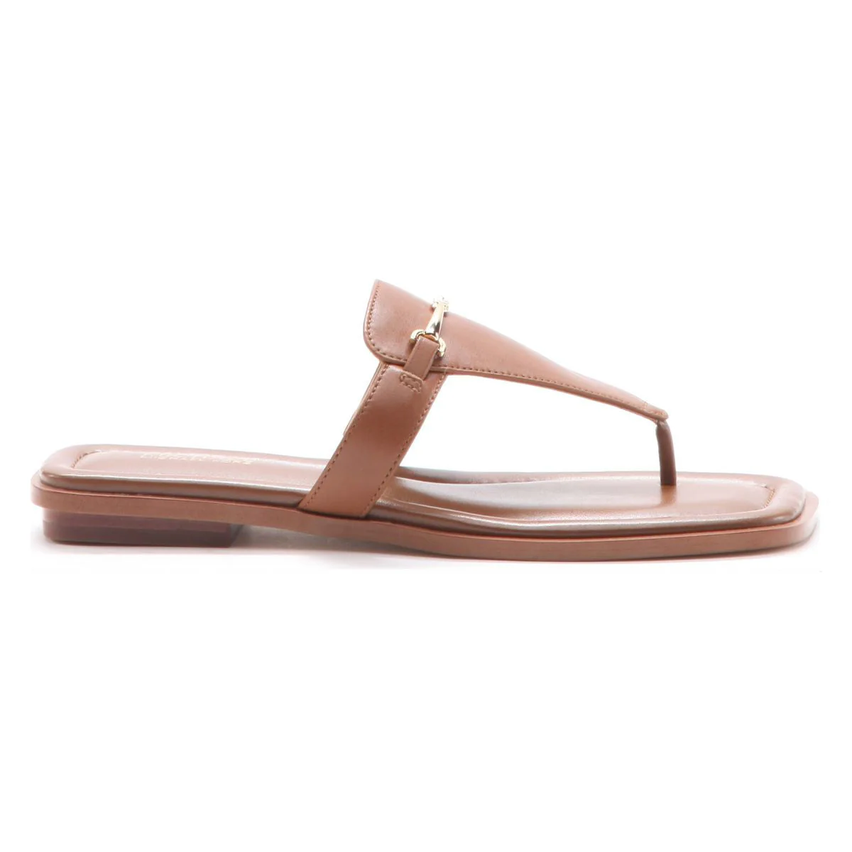 Michael Kors Lena Leather T-Strap Sandal in Brown - Image 8