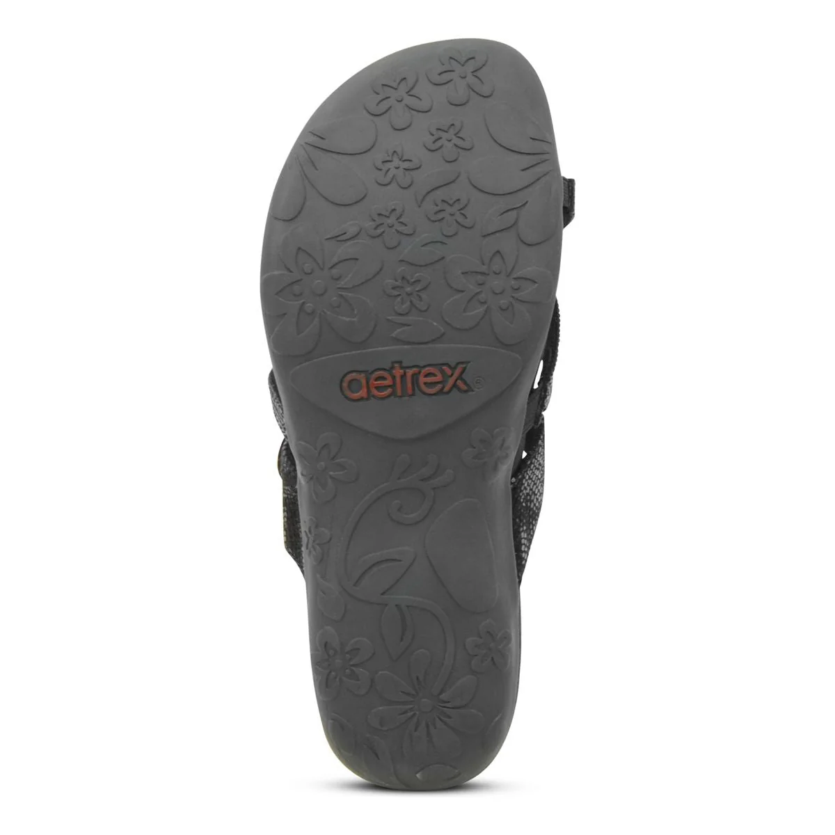 Aetrex Lilly Women's Adjustable Quarter Strap Sandal – Taupe - Image 7