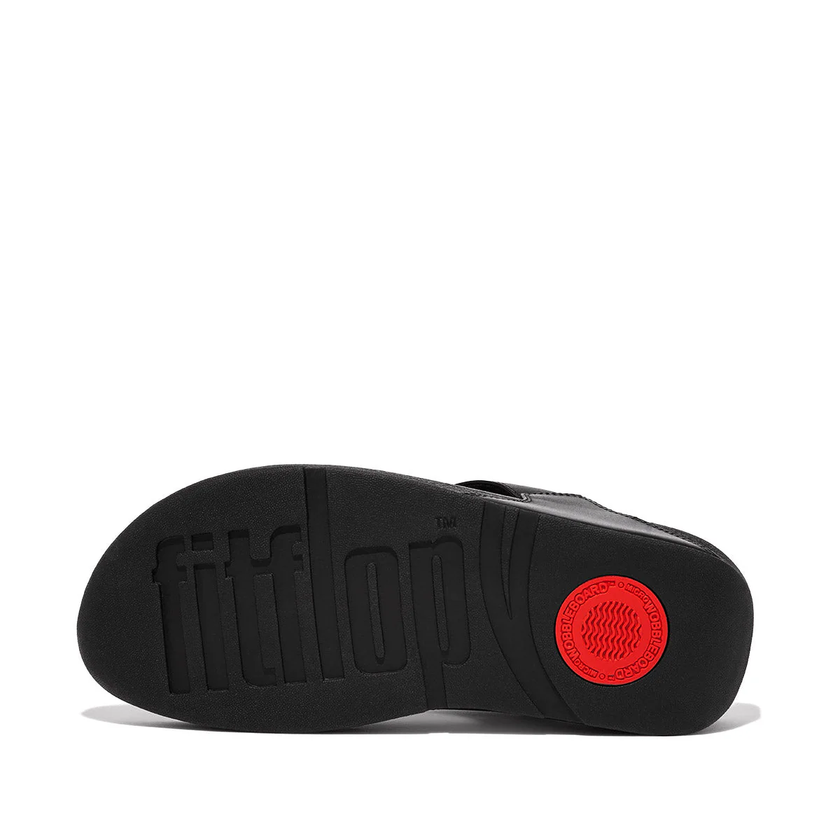 FitFlop Lulu Leather Toe-Post Sandals – Women's (Black) - Image 2