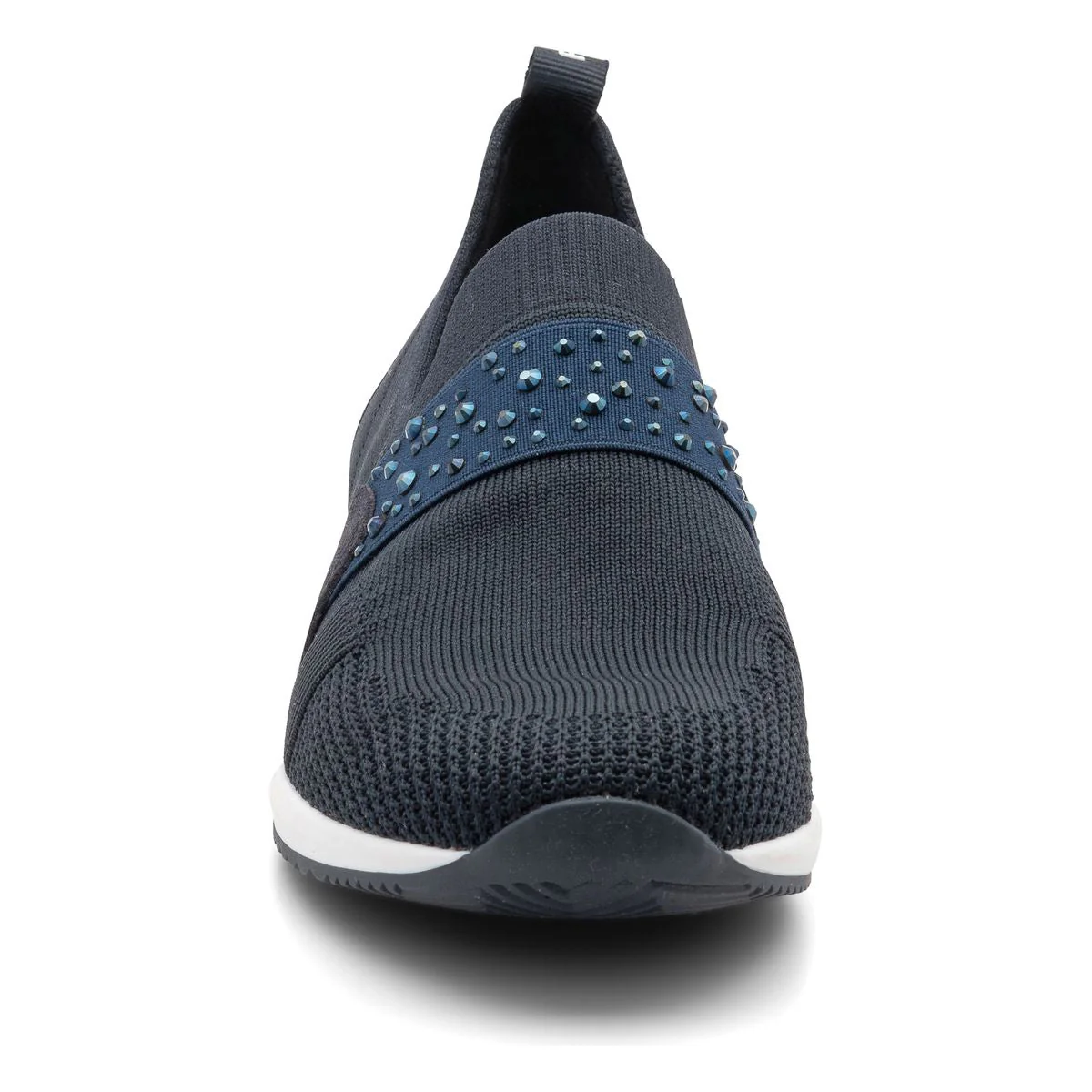 Ara Lynn Women's Knit Slip-On in Navy - Image 4