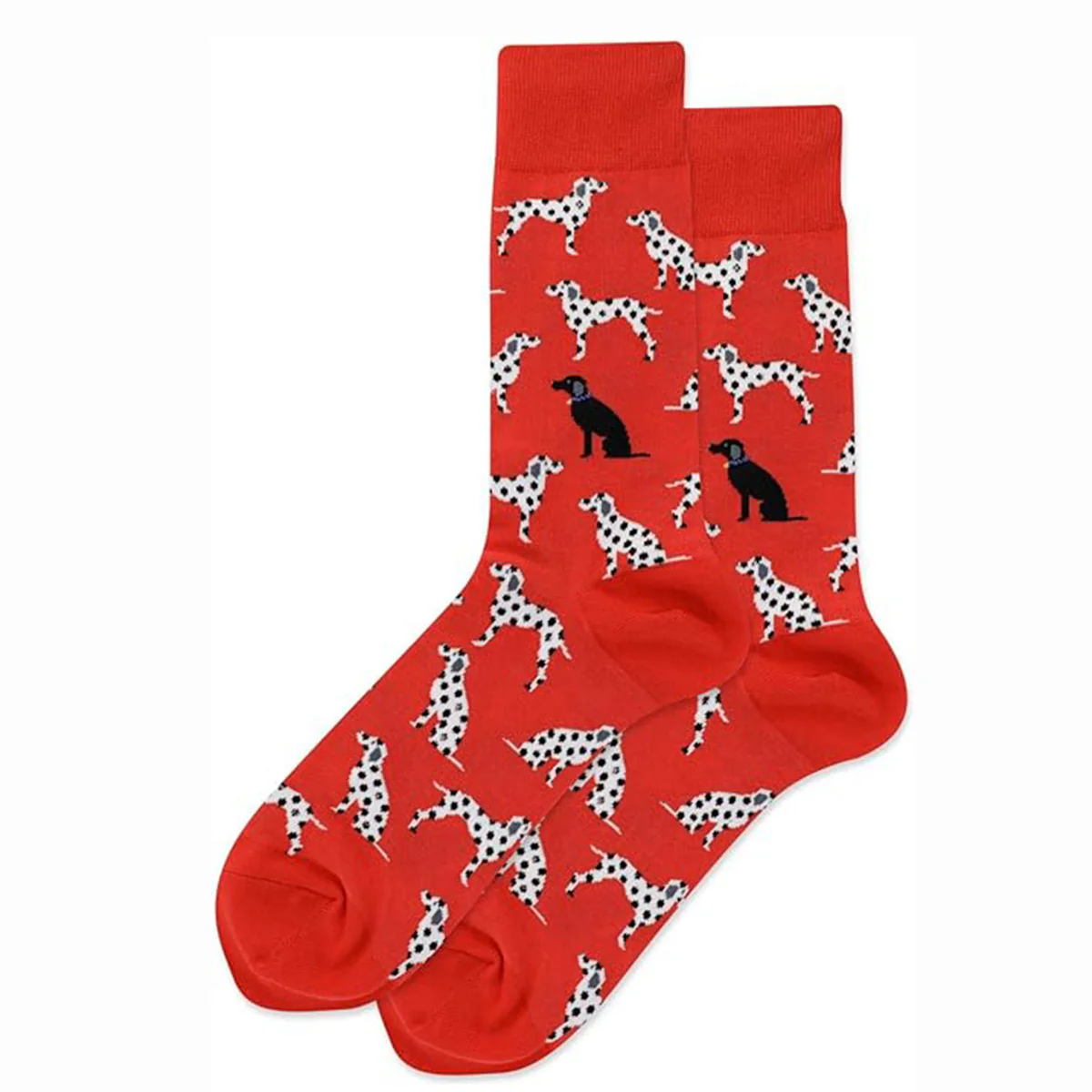 Hotsox Men's Dalmatians Socks
