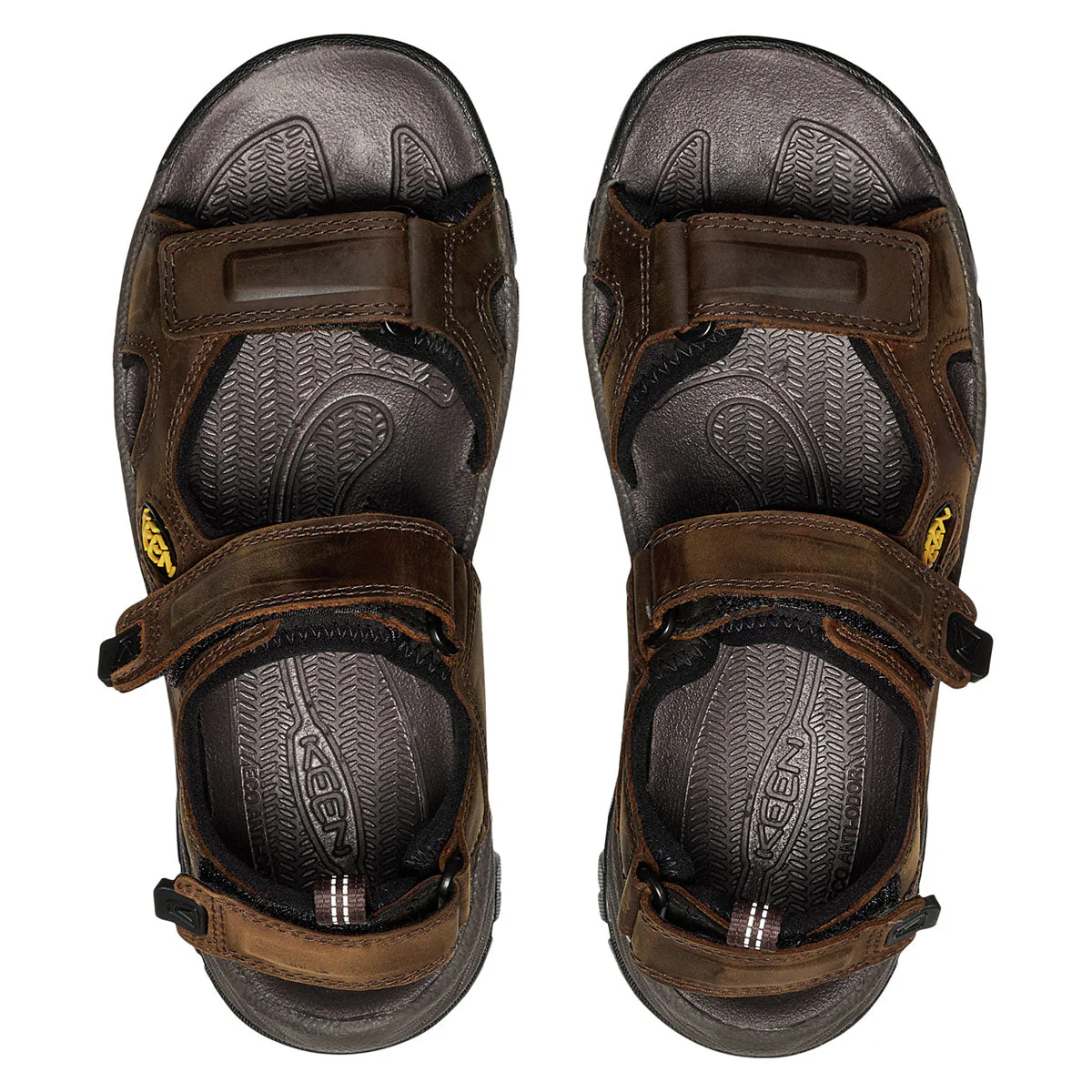 Men's Targhee III Open Toe Hiking Sandal in Bison - Image 6